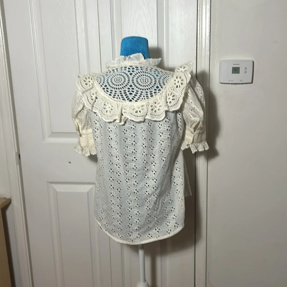 Love The Label Ruffle Blouse Women’s XS - Picture 6 of 8